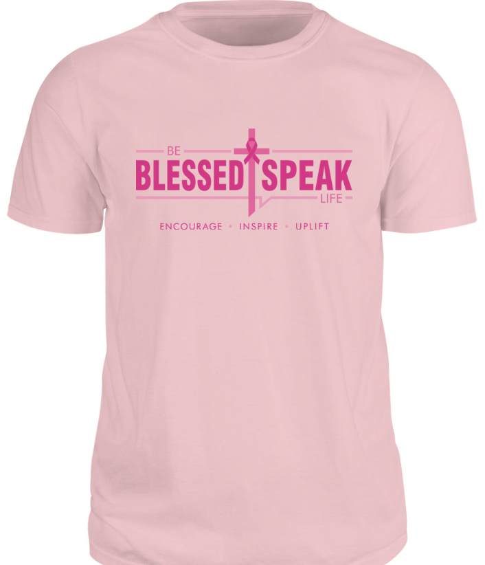 Mission Statement Tee - Breast Cancer Awareness Pink