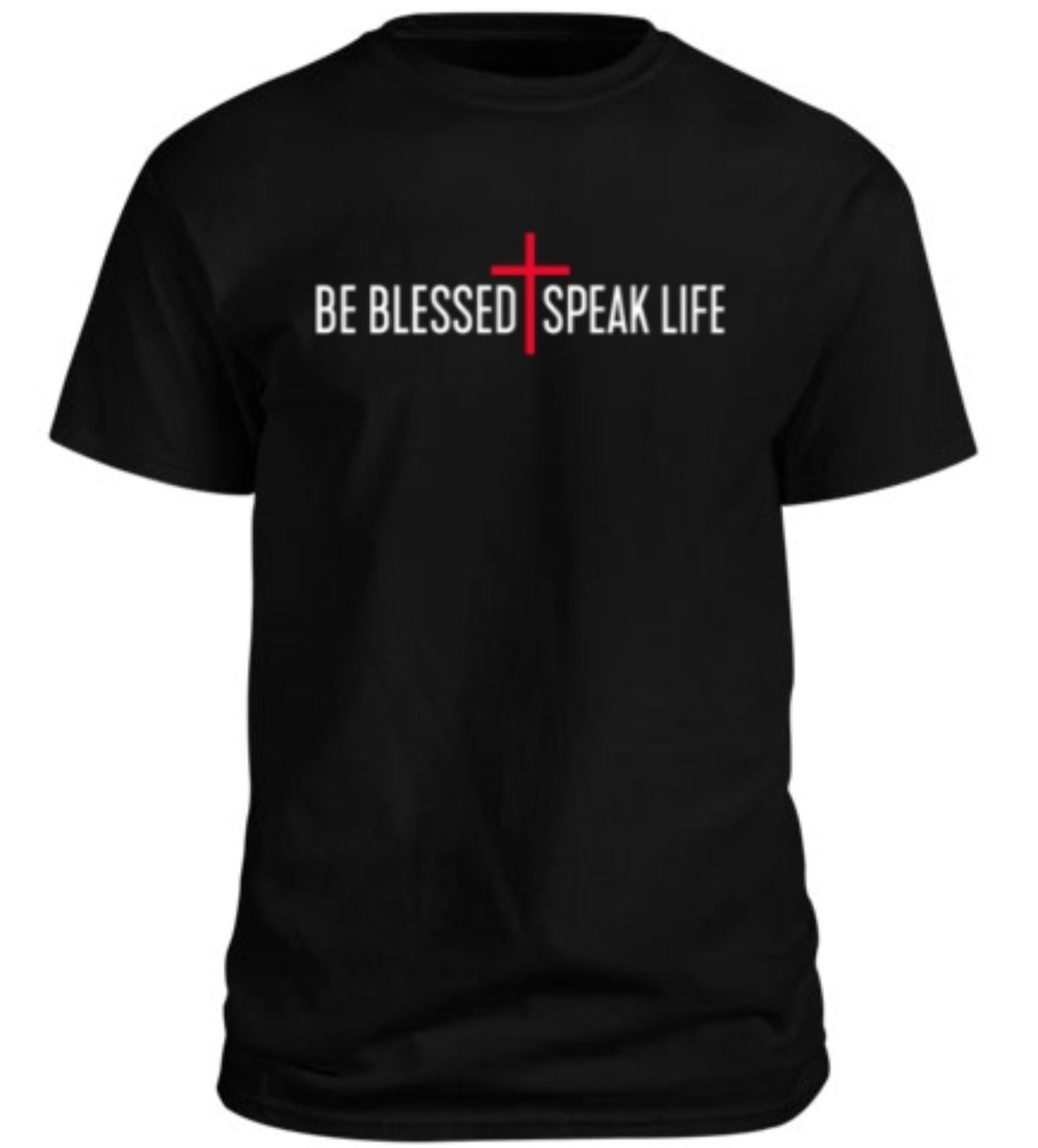 Be Blessed Speak Life Signature T-Shirt - Black