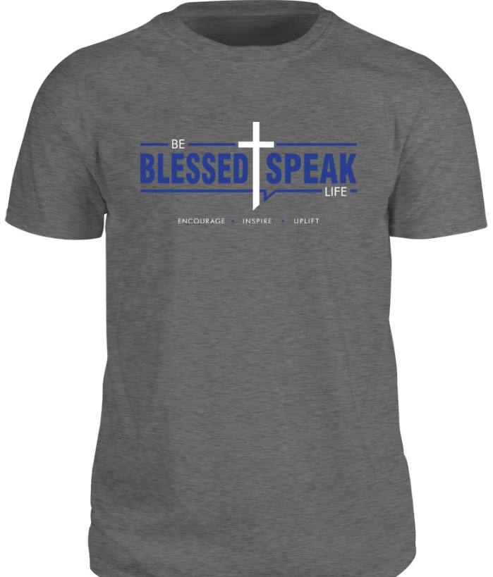 Mission Statement Tee - Heather Dark Grey