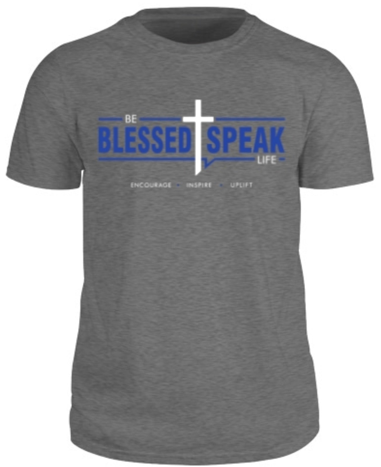 Mission Statement Tee - Heather Dark Grey