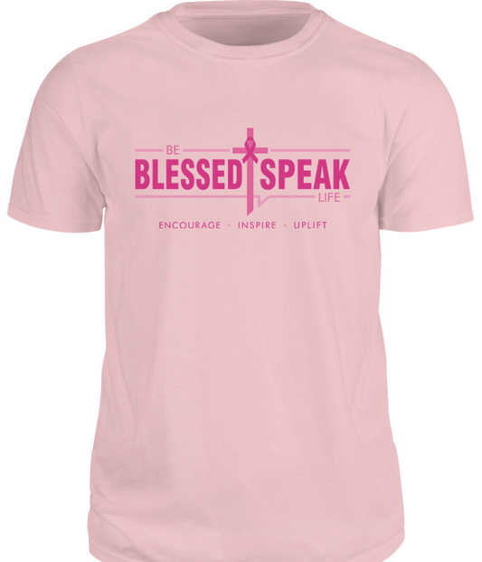 Mission Statement Tee - Breast Cancer Awareness Pink