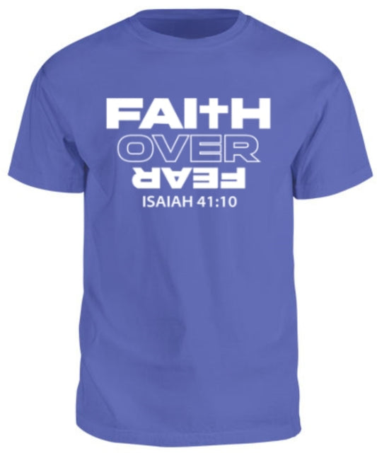 Faith Over Fear - Flo Blue