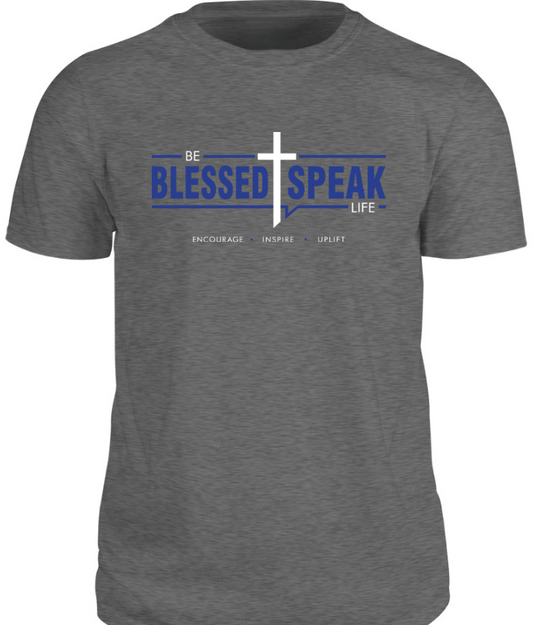 Mission Statement Tee - Heather Dark Grey
