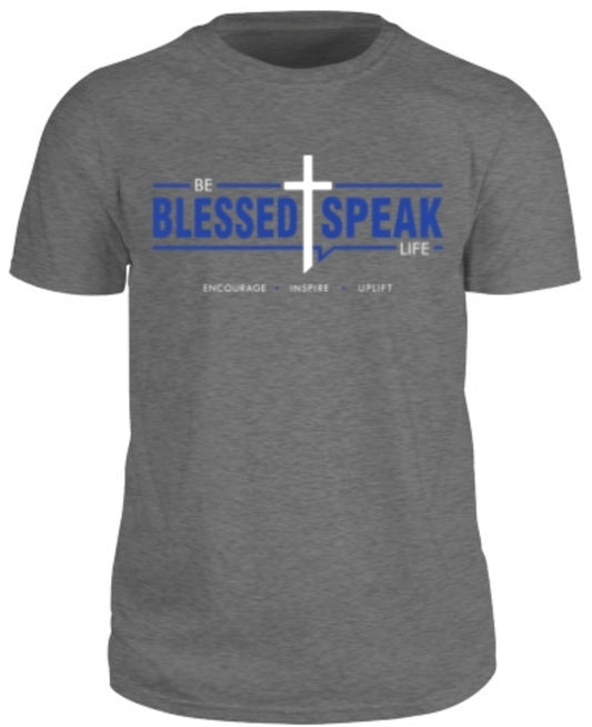 Mission Statement Tee - Heather Dark Grey