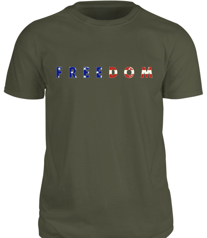 Veterans Tee - Military Green John 15:13