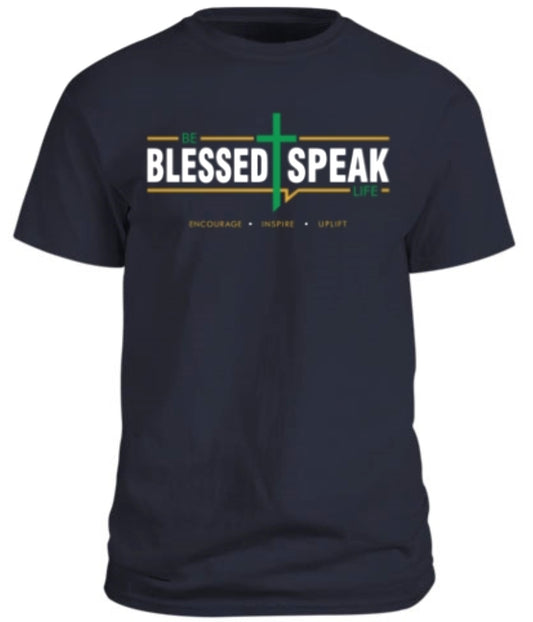 Mission Statement Tee - Navy