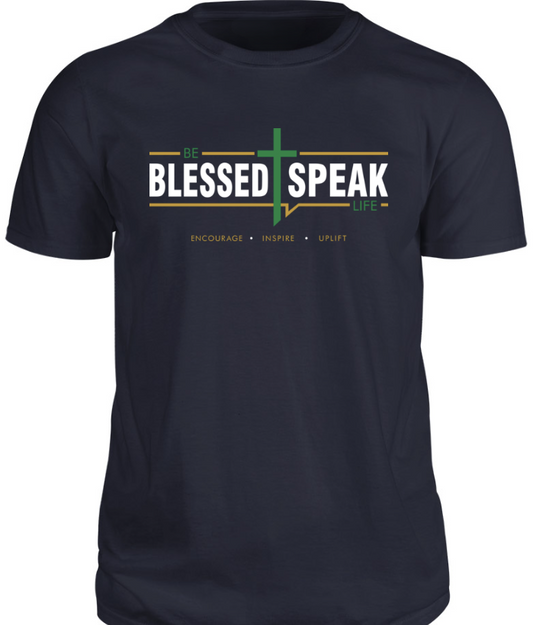 Mission Statement Tee - Navy