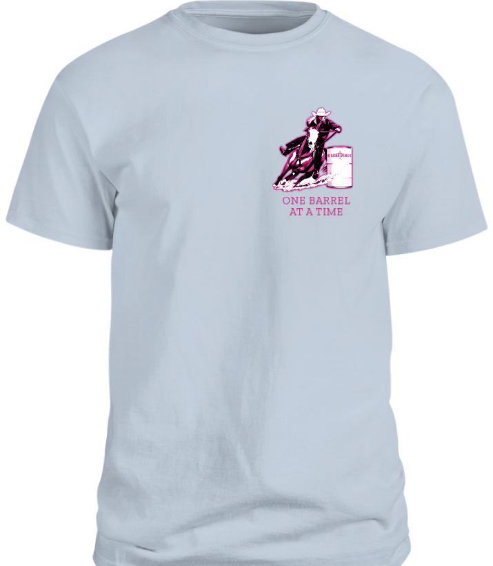 Barrel Racer - Light Blue