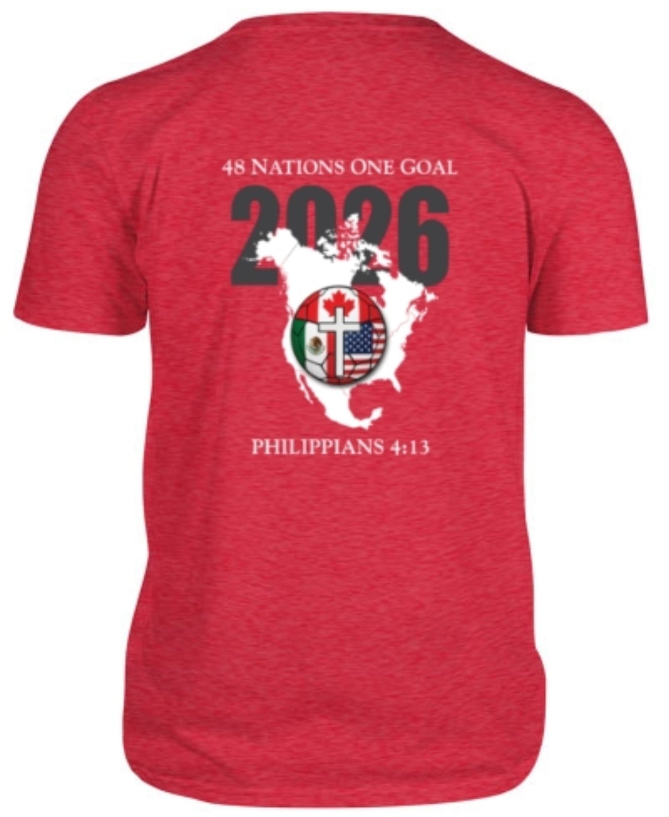 World Cup T-Shirt - Heather Red