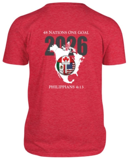 World Cup T-Shirt - Heather Red