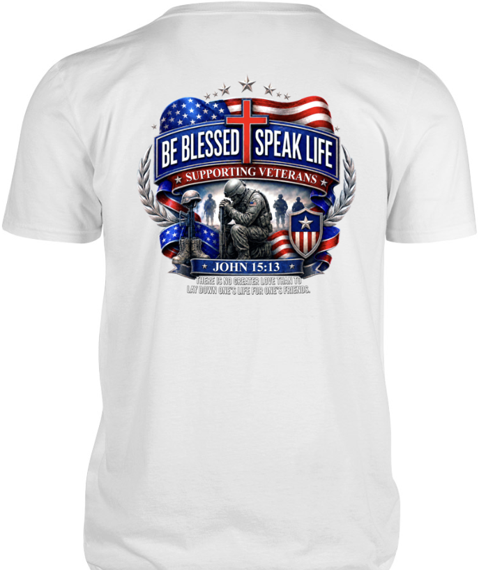 Veterans Tee - White John 15:13