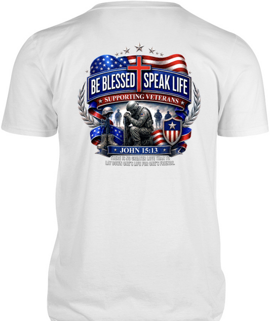 Veterans Tee - White John 15:13